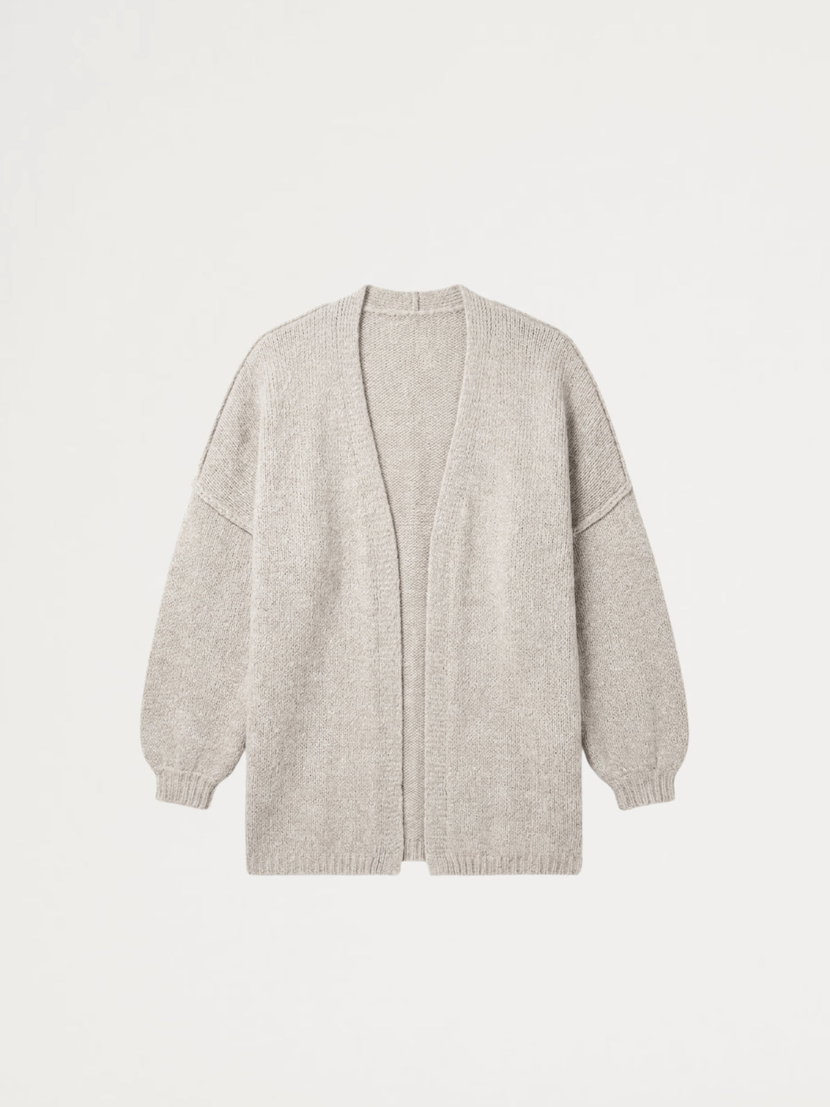 Lightweight Open Front Cardigan